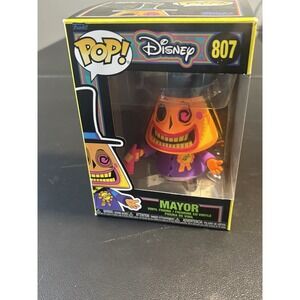 Funko Pop! Vinyl: Disney - Mayor (Black Light) #807